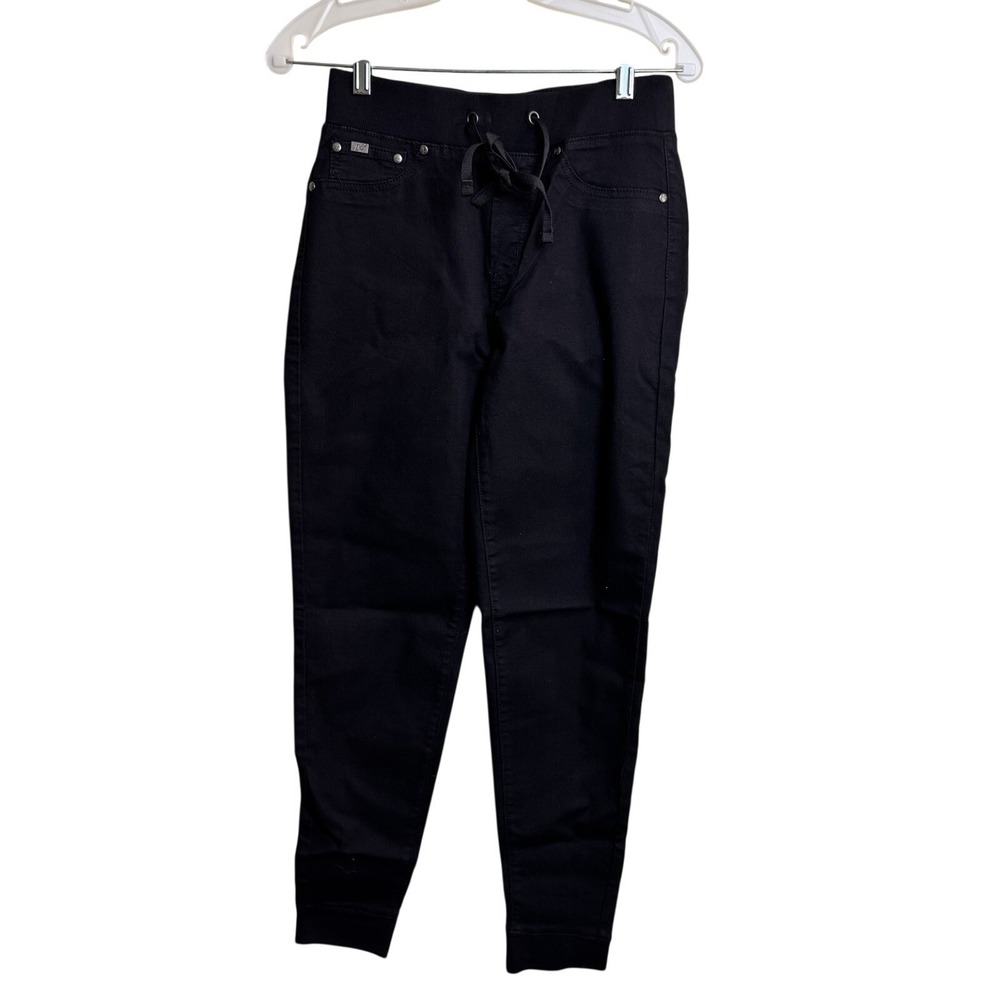 DG2 Diane Gilman NWT Black Easy Fit Super Stretch Jogger Jeans Pull On‎ XST